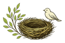 The Healing Nest Logo